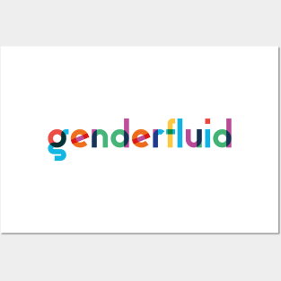 GENDERFLUID LGBTIQ+ PRIDE COMMUNITY Posters and Art